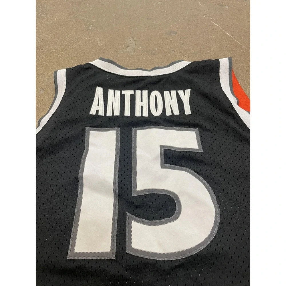 Vintage Syracuse‎ Orange Jersey Mens 3XL Black NCAA Basketball Nike Anthony